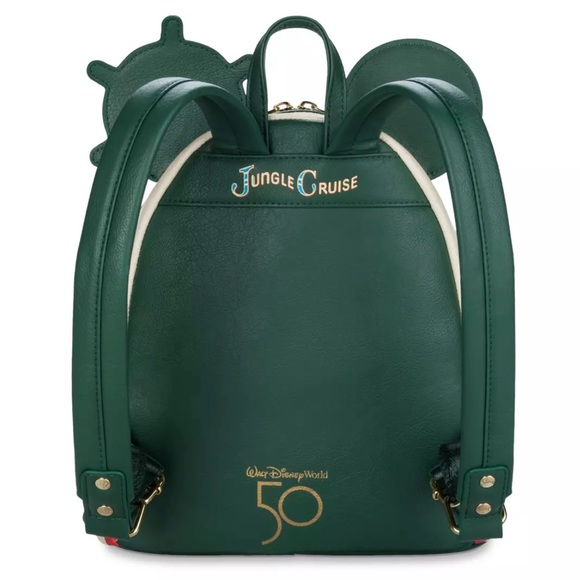 Loungefly Jungle Cruise Mickey Mouse the Main Attraction Mini Backpack - Picture 2 of 5